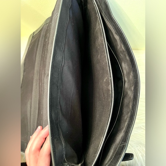 Coach Lexington Black Leather Briefcase - Picture 10 of 13